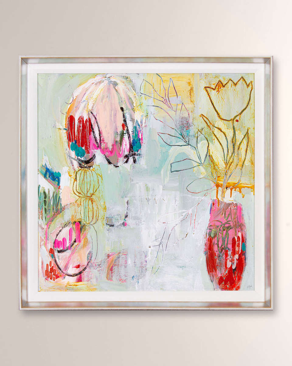 "The Windowsill" Framed Giclee